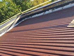 Flat roofing project