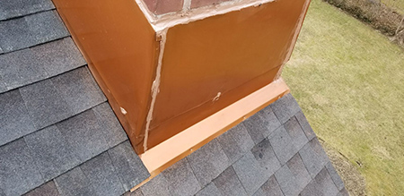 Chimney Flashing Repair 